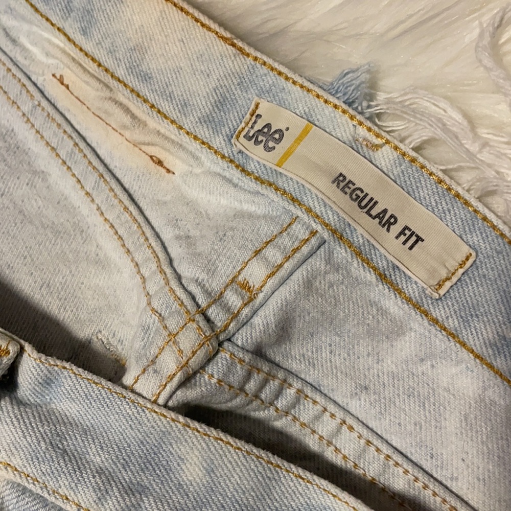 Vintage lee cut off Jean shorts - Picture 6 of 10